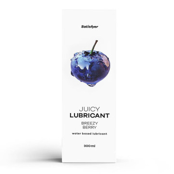 Лубрикант на водній основі Satisfyer Juicy Lubricant Breezy Berry water based 300 мл – купити