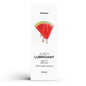 Лубрикант на водній основі Satisfyer Juicy Lubricant Melty Melon water based 300 мл – купити