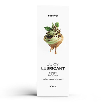Лубрикант на водній основі Satisfyer Juicy Lubricant Minty Mocha water based 300 мл – купити