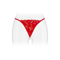 Трусики-стрінги з перлинною ниткою Fashion Secret VENUSINA Red