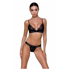 Комплект белья GLAMISS SET black L/XL