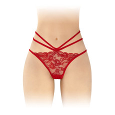 Трусики с открытой попкой Fashion Secret Nadia Red