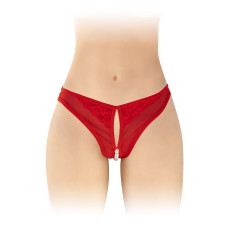 Трусики з перлинами і доступом Fashion Secret Sophie Red