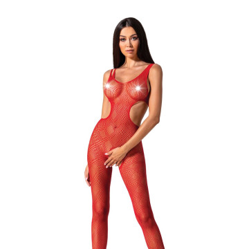 Еротичний бодістокінг з малюнком Passion BS085 red – купити