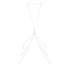 Ланцюжок для тіла Bijoux Indiscrets Magnifique 8 Body Chain — Silver
