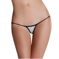 Жіночі мікростринги з мікрофібри Passion MT019 One size, white
