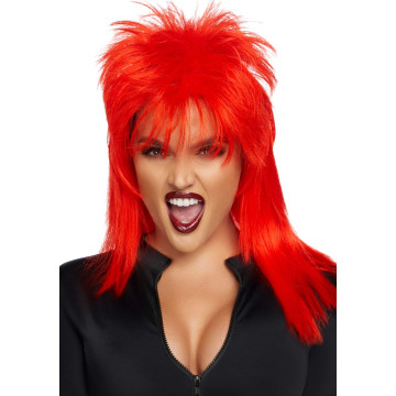 Перука рок-зірки Leg Avenue Unisex rockstar wig Red, унісекс, 53 см – купити