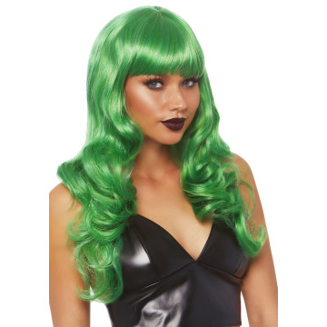 Хвиляста перука Leg Avenue Misfit Long Wavy Wig Green, довга, реалістичний вигляд, 61 см – купити