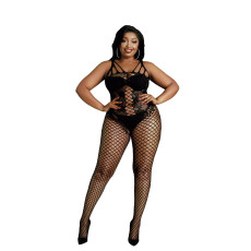Бодистокинг Moonlight Plus Model 04 XL-XXXL Black, с доступом