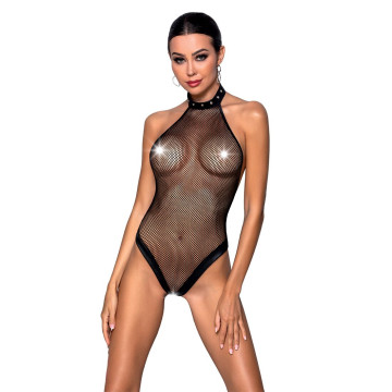 Боді-халтер з відкритим доступом Passion MOONLIGHT BODY L/XL black – купити