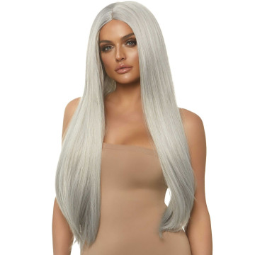 Перука Leg Avenue 33? Long straight center part wig Grey – купити