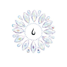 Стрази-прикраси для тіла Leg Avenue Fluer body jewels sticker, наліпки
