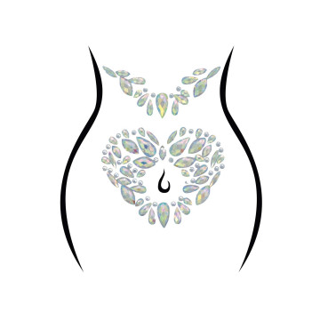 Leg Avenue Novalie body jewels sticker – купить