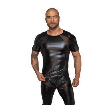 Футболка Noir Handmade H056 Men's T-shirt made of powerwetlook - XL – купити