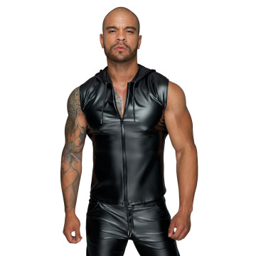 Безрукавка з капюшоном Noir Handmade H062 Hooded Shirt - S – купити