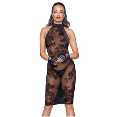 Сукня Noir Handmade F240 Midi tulle dress with velvet straps - XL