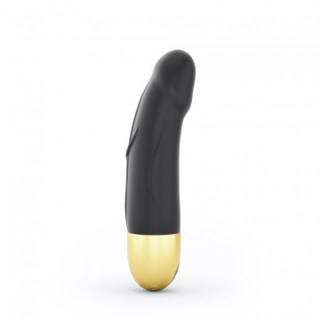 Вібратор Dorcel Real Vibration S Gold 2.0, діаметр 3,7см, перезаряджається, для точки G – купити