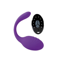 Віброяйце зі стимулятором клітора Adrien Lastic Smart Dream II з пультом LRS, можна під одяг