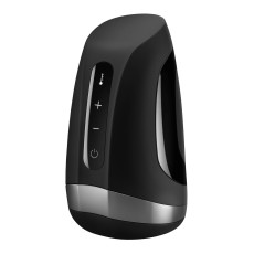 Мастурбатор Satisfyer Men Heat Vibration імітатор мінету, підігрів та вібрація, стимуляція головки