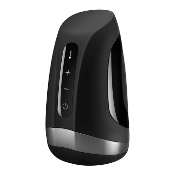 Мастурбатор Satisfyer Men Heat Vibration імітатор мінету, підігрів та вібрація, стимуляція головки – купити