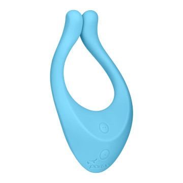 Вібратор для пар Satisfyer Endless Love Blue, 3 незалежні мотори, багатофункціональний – купити