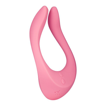 Вібратор для пар Satisfyer Endless Joy Pink, 3 незалежні мотори, багатофункціональний – купити