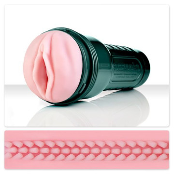 Мастурбатор з вібрацією Fleshlight Vibro Pink Lady Touch, три віброкулі, стимулювальний рельєф – купити