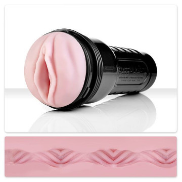 Мастурбатор-вагіна Fleshlight Pink Lady Vortex, ніжний реалістичний рельєф – купити