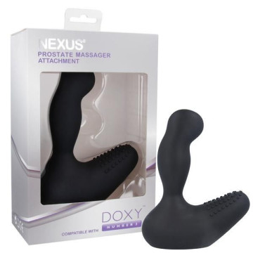 Насадка для вібромасажера Doxy Number 3 - Nexus Prostate Massager у вигляді масажера простати – купити
