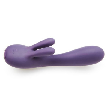 Вібратор-кролик Je Joue - Fifi Purple з трьома моторами, глибока вібрація – купити