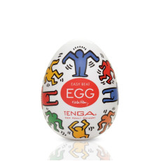 Мастурбатор-яйце Tenga Keith Haring Egg Dance