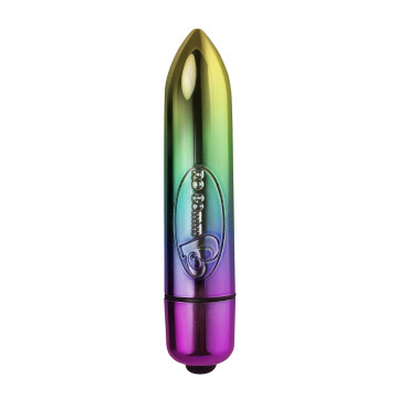 Віброкуля Rocks Off Coloured 7 Speed RO-80mm Rainbow – купити