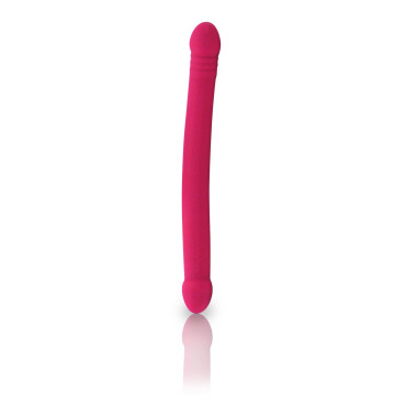 Фалоімітатор двосторонній Dorcel Real Double Do Magenta, діаметр 4 см, довжина 42 см – купити