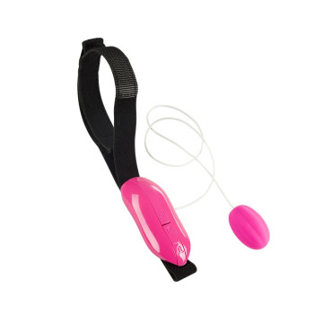 Виброяйце Adrien Lastic Playball для стимуляції точки А, з турборежимом, кріплення до ноги – купити