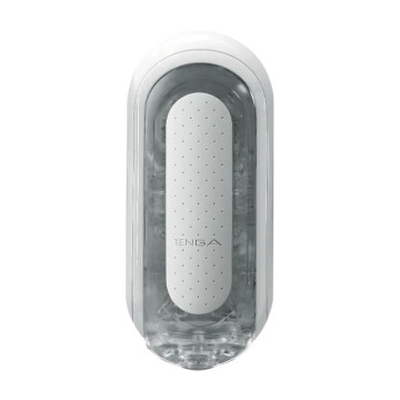 Мастурбатор Tenga Flip Zero White, змінна інтенсивність стимуляції, розкладний – купити