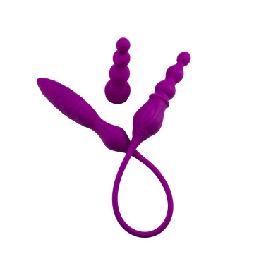 Вібратор двосторонній Adrien Lastic AD-2X з пультом LRS – купити