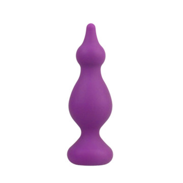 Анальна пробка Adrien Lastic Amuse Medium Purple (M) з двома переходами, макс. діаметр 3,6 см – купити