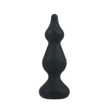 Анальна пробка Adrien Lastic Amuse Mini Black (S) з двома переходами, макс. діаметр 3 см – купити