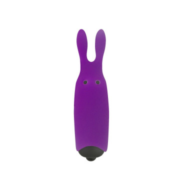 Віброкуля Adrien Lastic Pocket Vibe Rabbit Purple зі стимулювальними вушками – купити