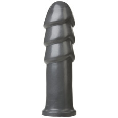 Фалоімітатор для фістингу Doc Johnson American Bombshell B-10 Warhead Gun Metal, діаметр 6,9 см