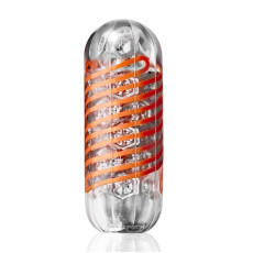Мастурбатор Tenga Spinner 02 Hexa з пружною стимулювальною спіраллю всередині, стандартна спіраль