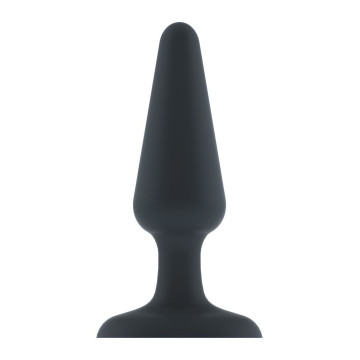 Анальна пробка з вібрацією Dorcel Best Vibe Plug M, макс. діаметр 4,1см, soft-touch силікон – купити
