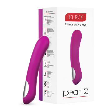 Інтерактивний вібростимулятор точки G Kiiroo Pearl 2 Purple – купити