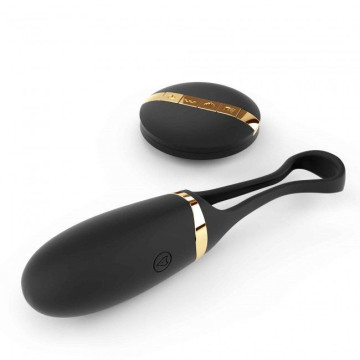 Виброяйце Dorcel Secret Delight Gold з пультом ДК, з турборежимом і голосовим керуванням – купити