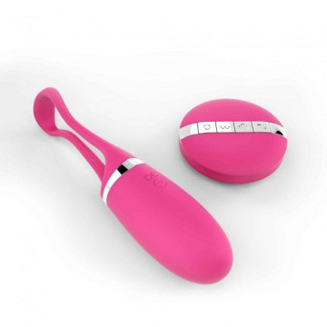 Виброяйце Dorcel Secret Delight Magenta з пультом ДК, з турборежимом і голосовим керування – купити