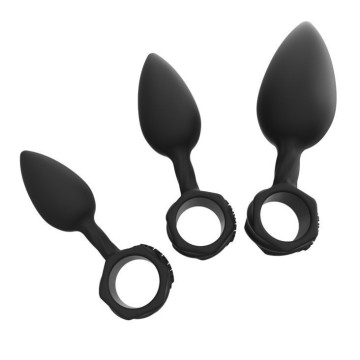 Набір анальних пробок Bathmate Anal Training Plugs, діаметр 2,5 см - 3,1см - 3,8см – купити