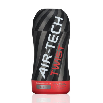 Мастурбатор Tenga Air-Tech Twist Tickle Red зі змінною тугістю обхвату, ефект глибокого мінету – купити