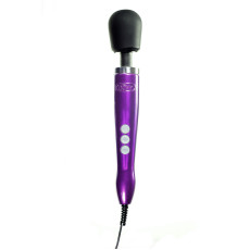 Вібромасажер DOXY Die Cast Purple, дуже потужний, живлення 220В, металевий корпус