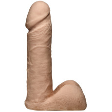 Фалоімітатор Doc Johnson Vac-U-Lock - 6 Inch ULTRASKYN Cock White, діаметр 4,3 см