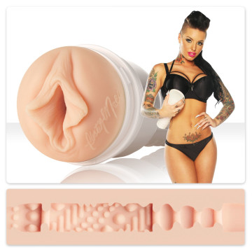 Мастурбатор Fleshlight Girls: Christy Mack - Attack,  зі зліпка вагіни, дуже ніжний – купити